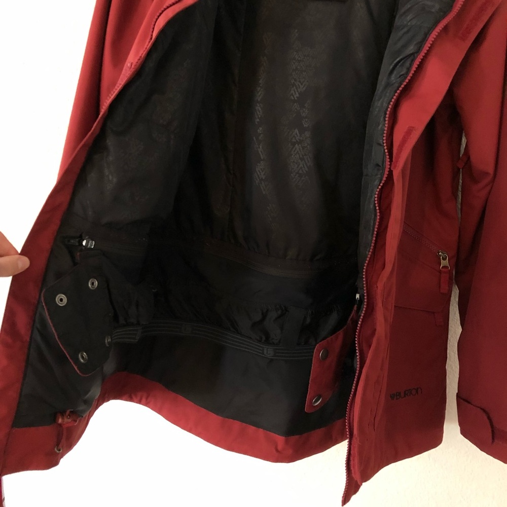 Burton Red Women's Jacket - Picture 5 of 7
